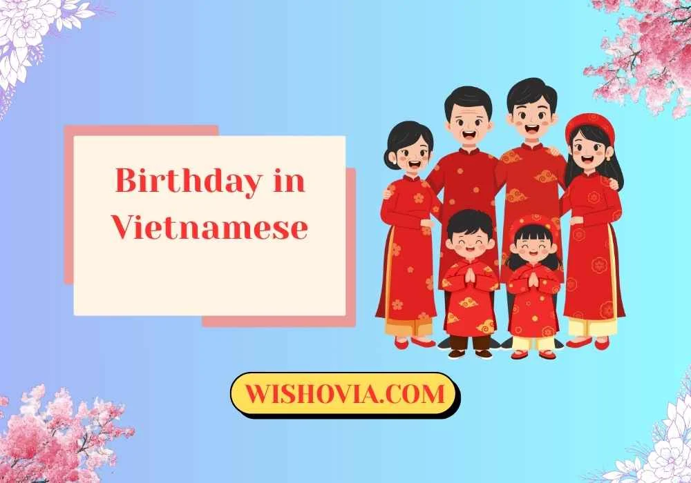 Birthday in Vietnamese