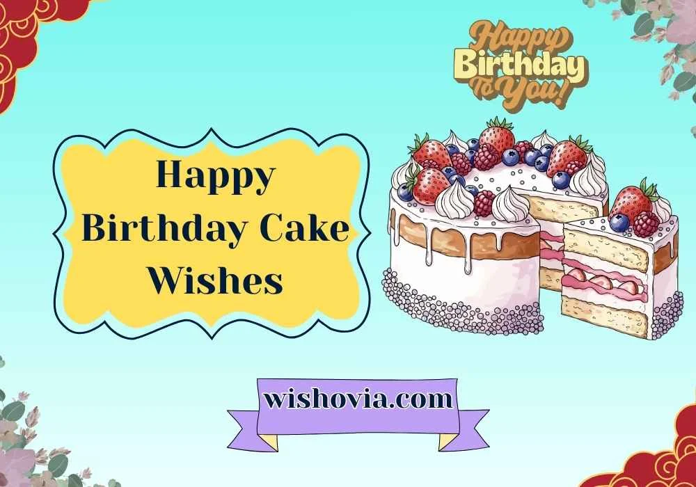 Happy Birthday Cake Wishes