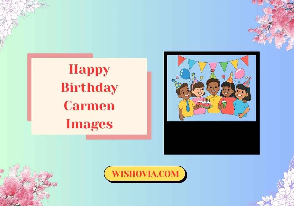 Happy Birthday Carmen Images