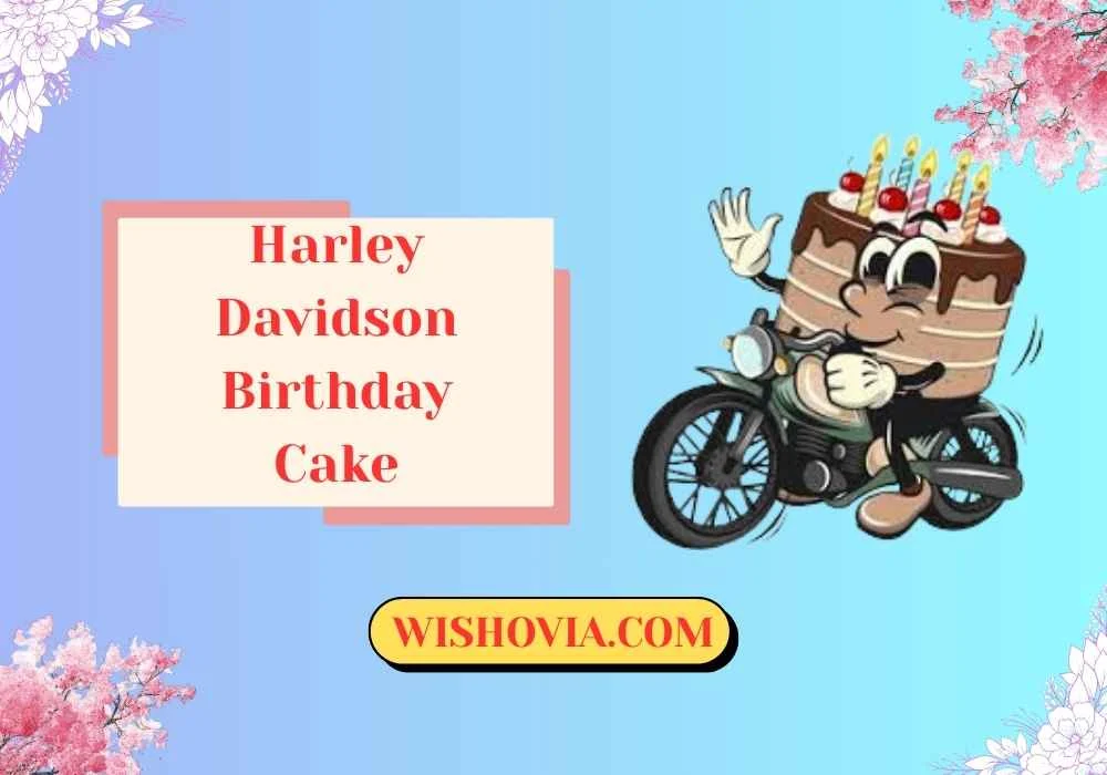 Harley Davidson Birthday Cake