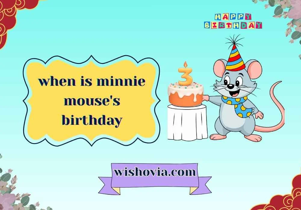 How Old Is Minnie Mouse on Her Birthday