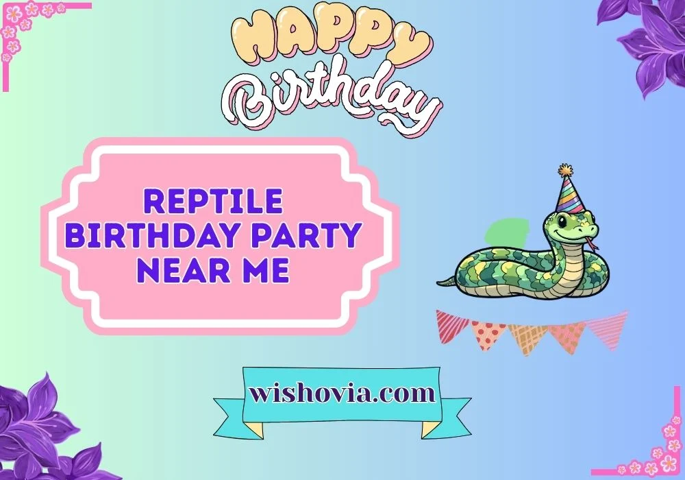 Outdoor Reptile Birthday Party