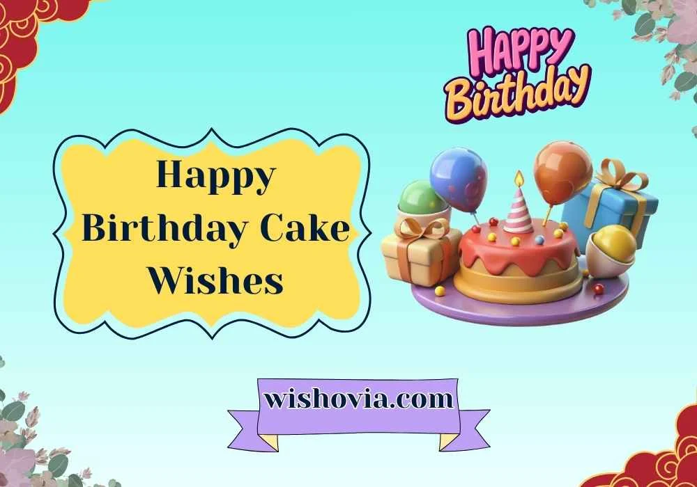 Short and Sweet Happy Birthday Cake Wishes