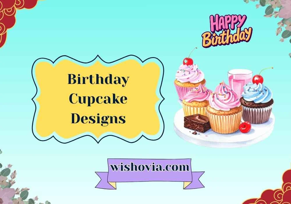 Simple Birthday Cupcake Designs at Home