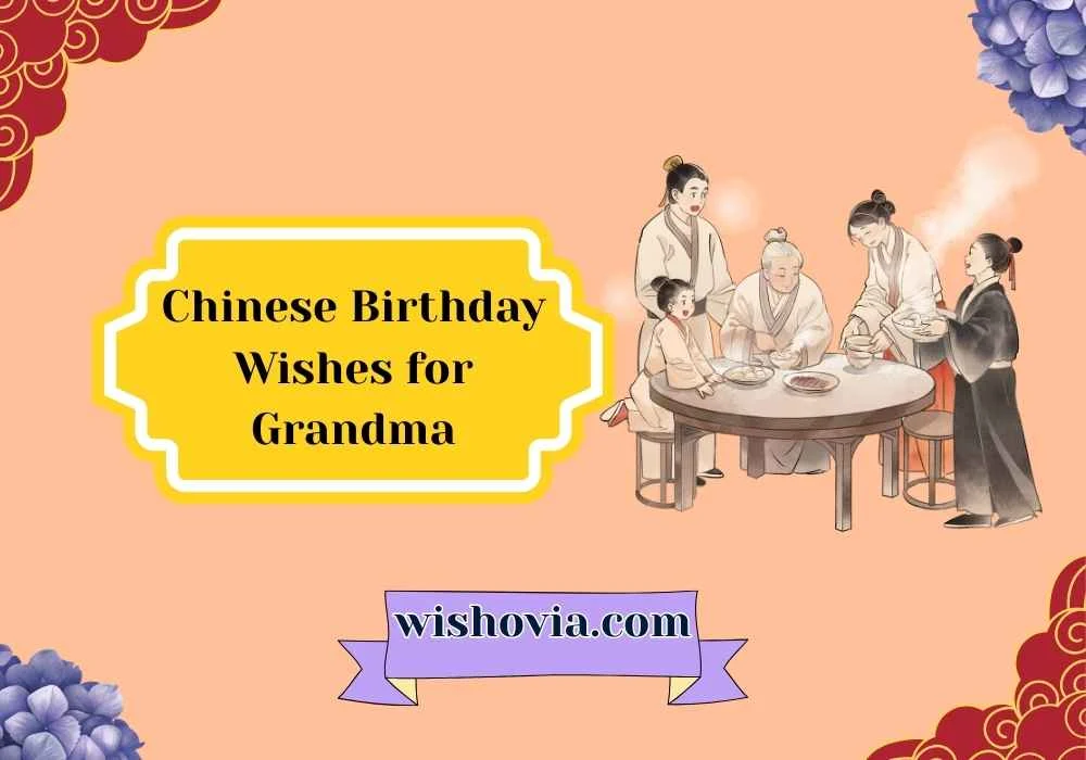 Traditional Chinese Birthday Wishes for Grandma