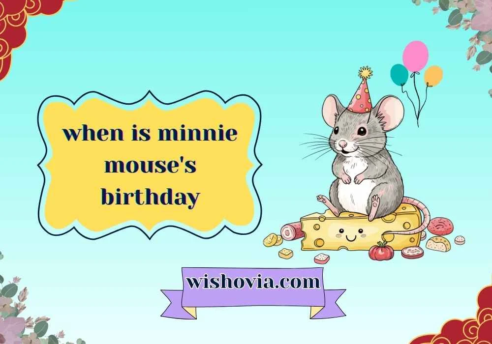 when is minnie mouse's birthday