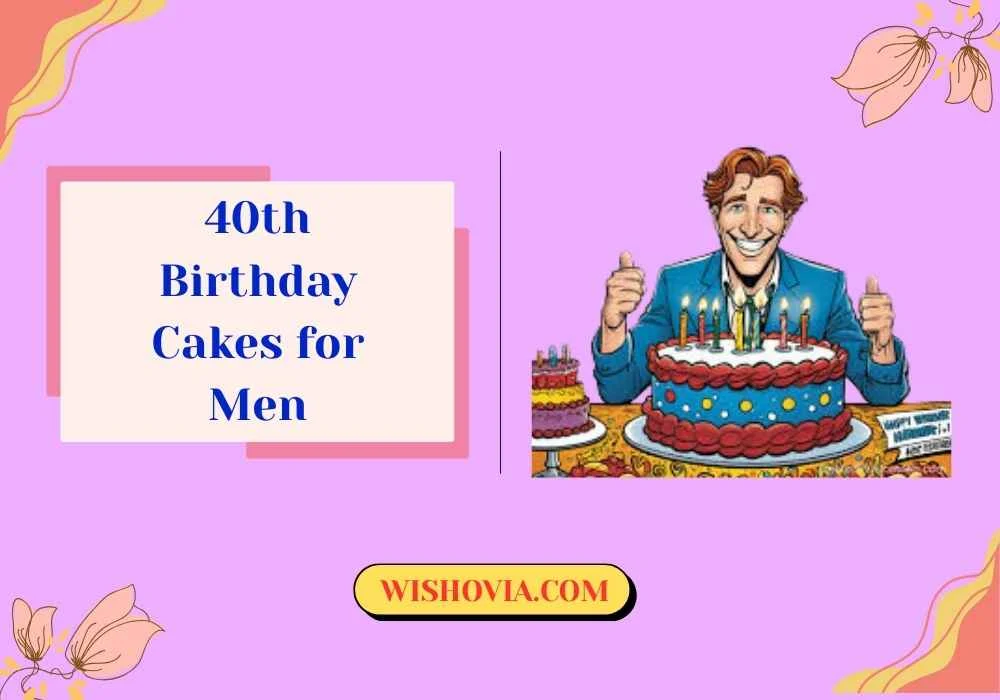 40th Birthday Cakes for Men