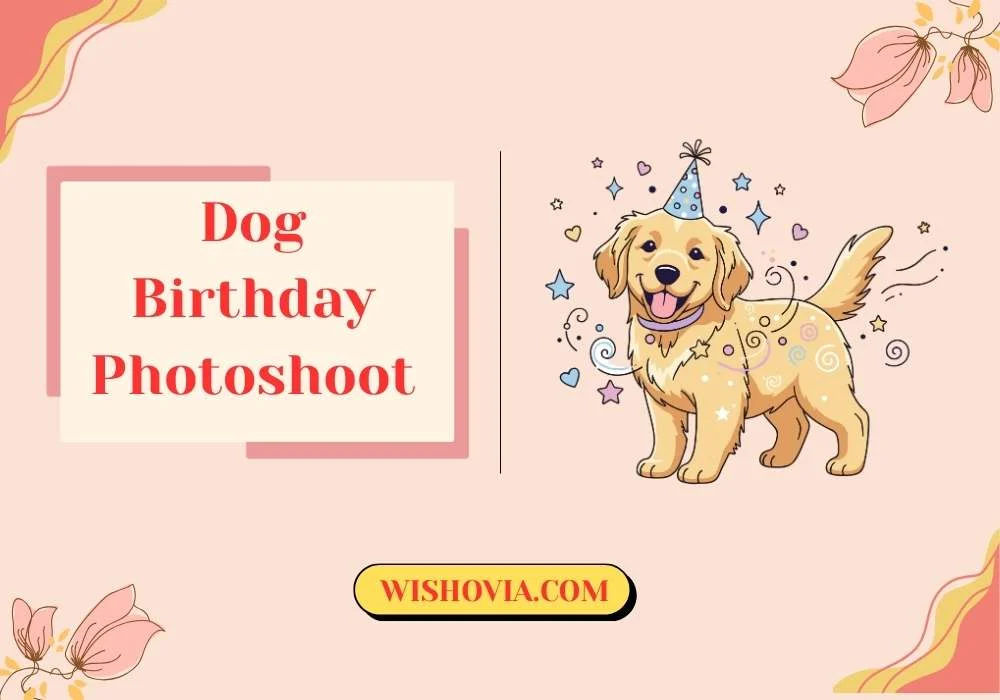 Outdoor Dog Birthday Photoshoot