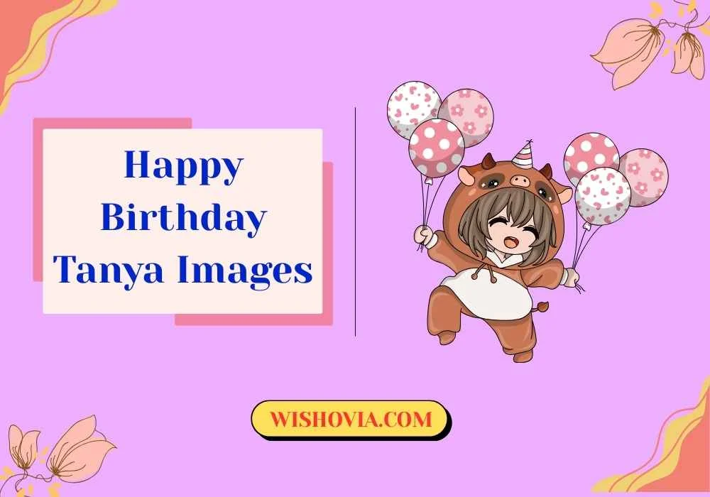 Beautiful Happy Birthday Tanya