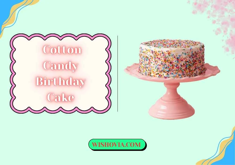 Best Cotton Candy Birthday Cake Ideas