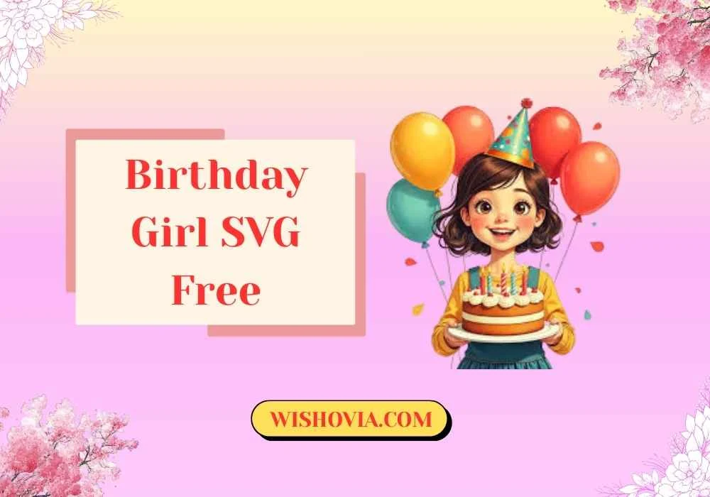  Birthday Girl SVG Free for Balloons