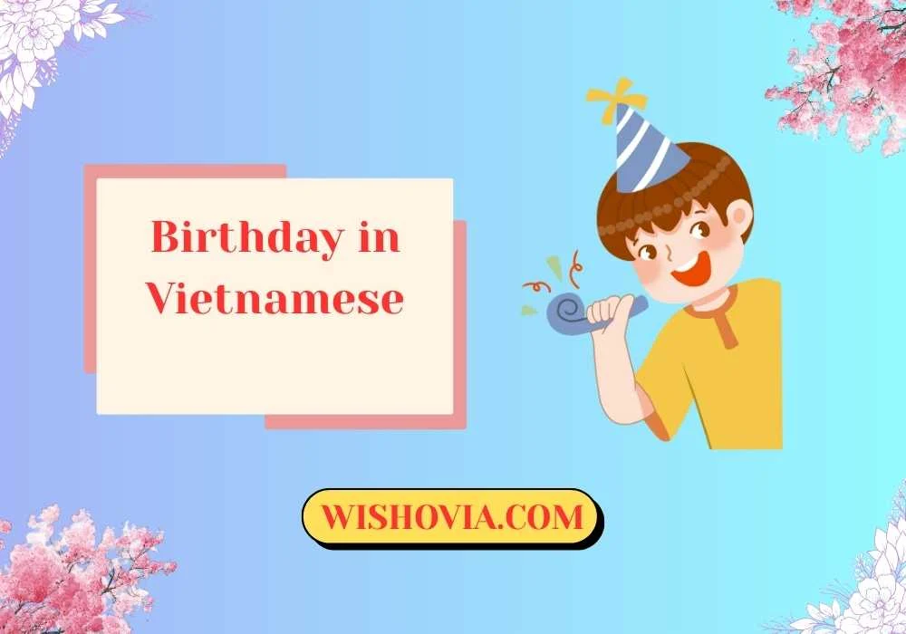 Birthday in Vietnamese for Kids 