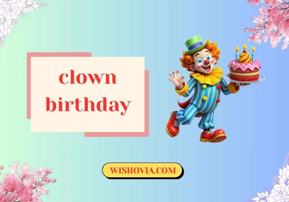  Clown Birthday Wishes for Boys
