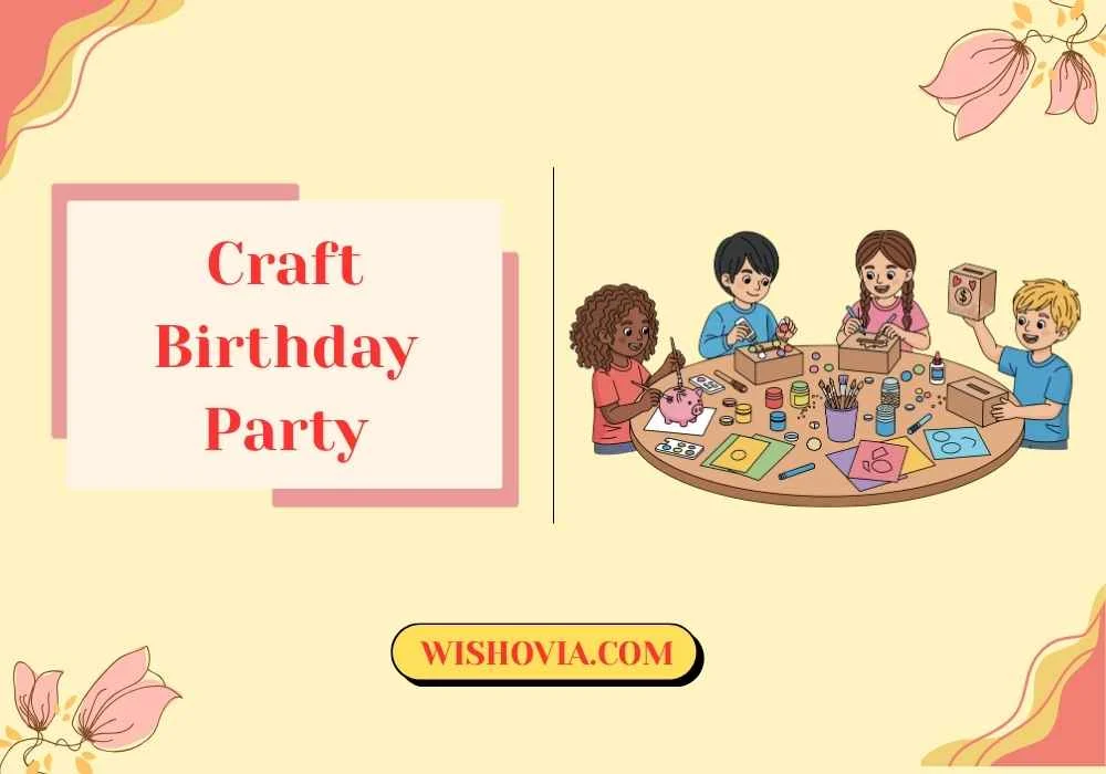 Craft Birthday Party Activities