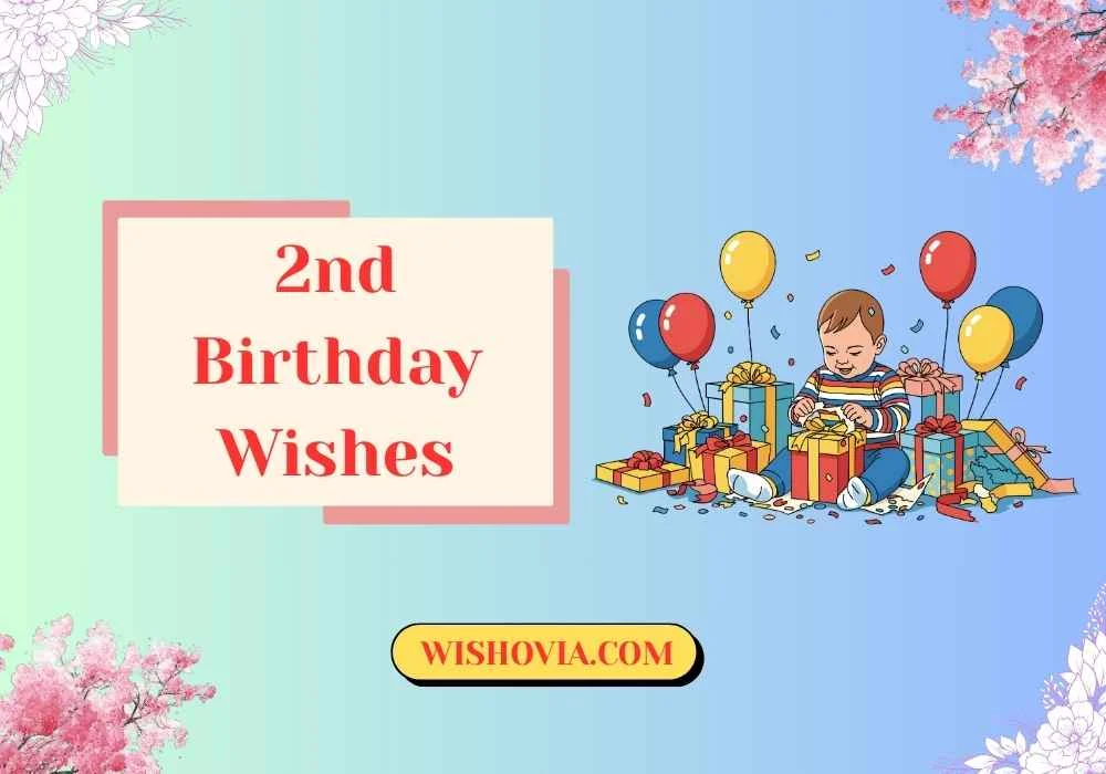 Cute 2nd Birthday Wishes for a Baby