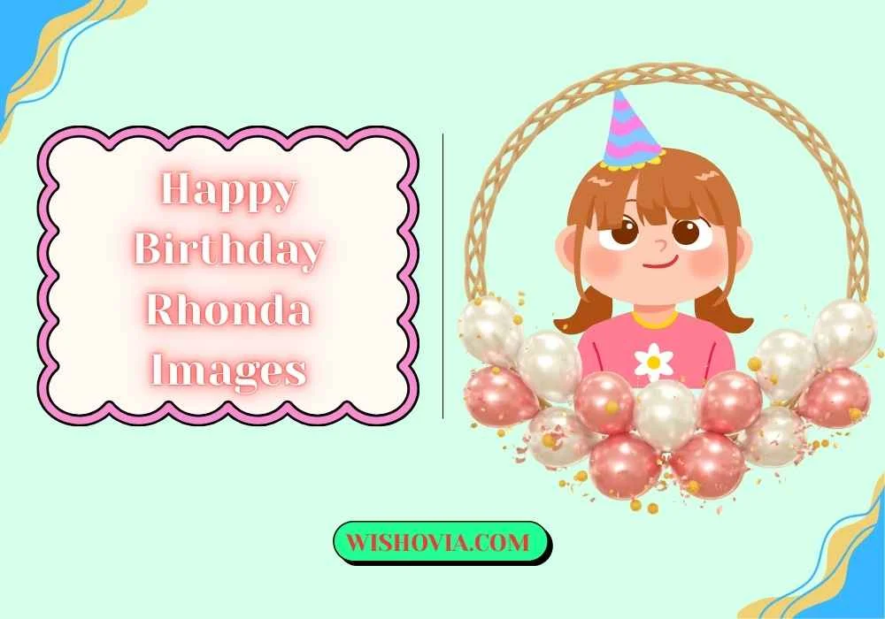 Elegant Happy Birthday Rhonda 