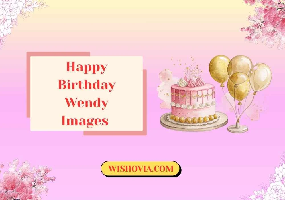 Elegant Happy Birthday Wendy