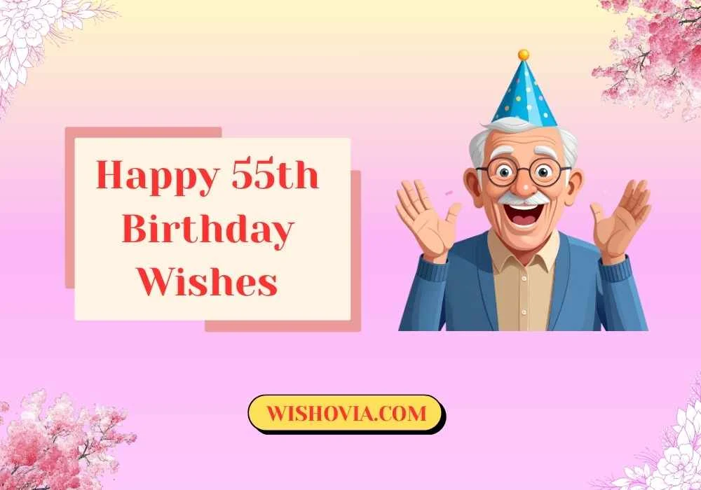 Funny Happy 55th Birthday Wishes