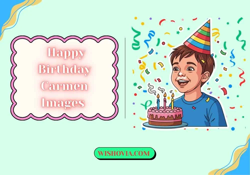 Happy Birthday Carmen Image
