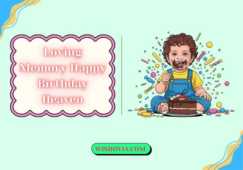 Happy Birthday in Heaven for a Child