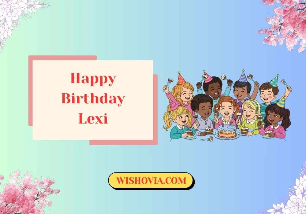 Happy Birthday Lexi Messages for Friends