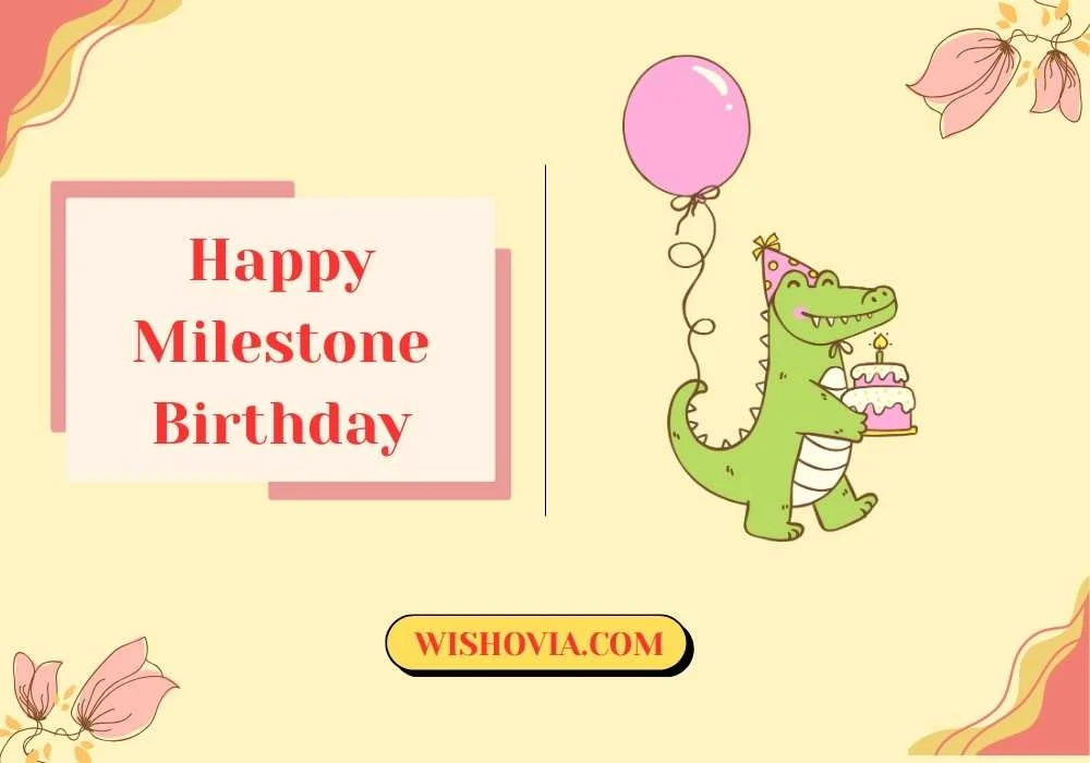 Happy Milestone Birthday