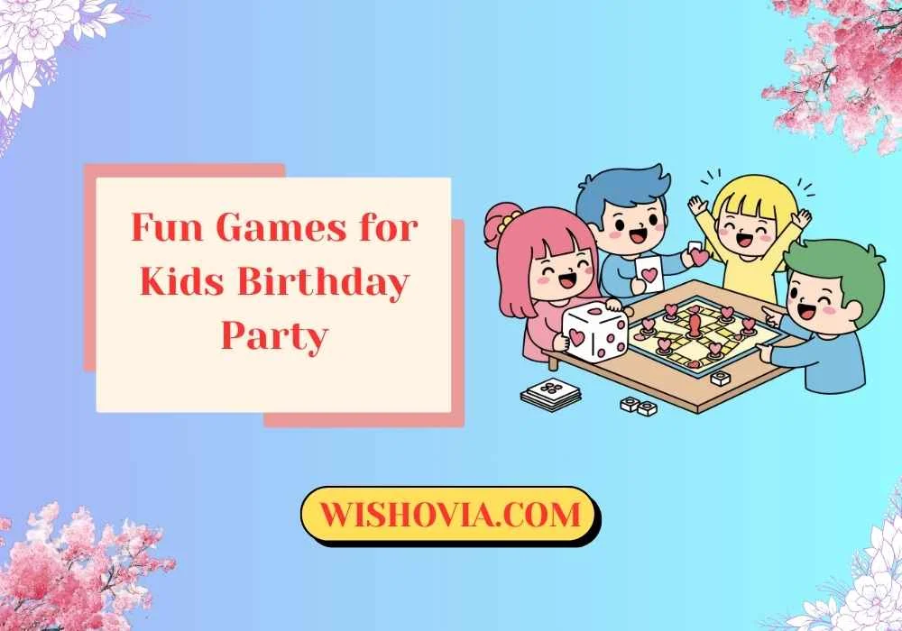 Indoor Fun Games for Kids Birthday