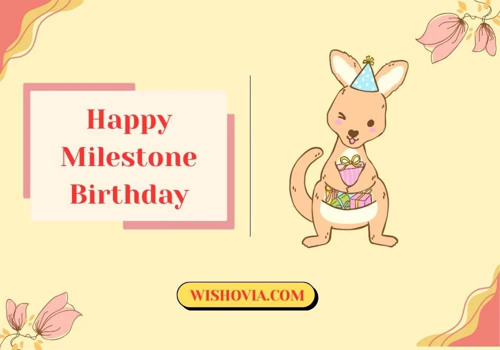 Milestone Birthday Messages for Social Media