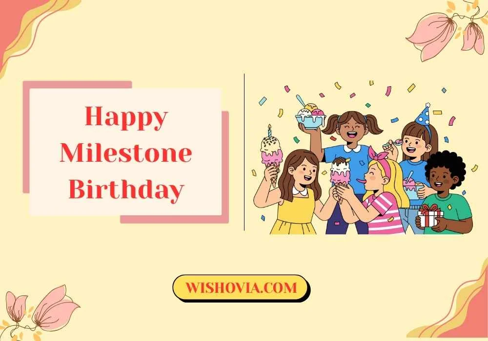  Milestone Birthday Wishes for Friends