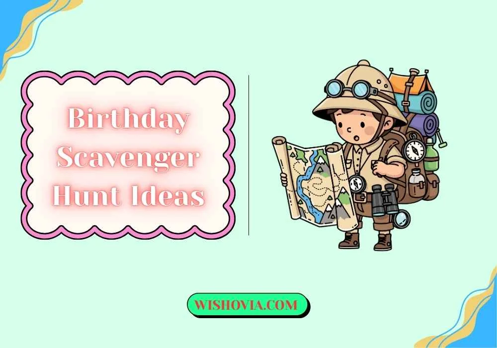 Outdoor Birthday Scavenger Hunt Ideas