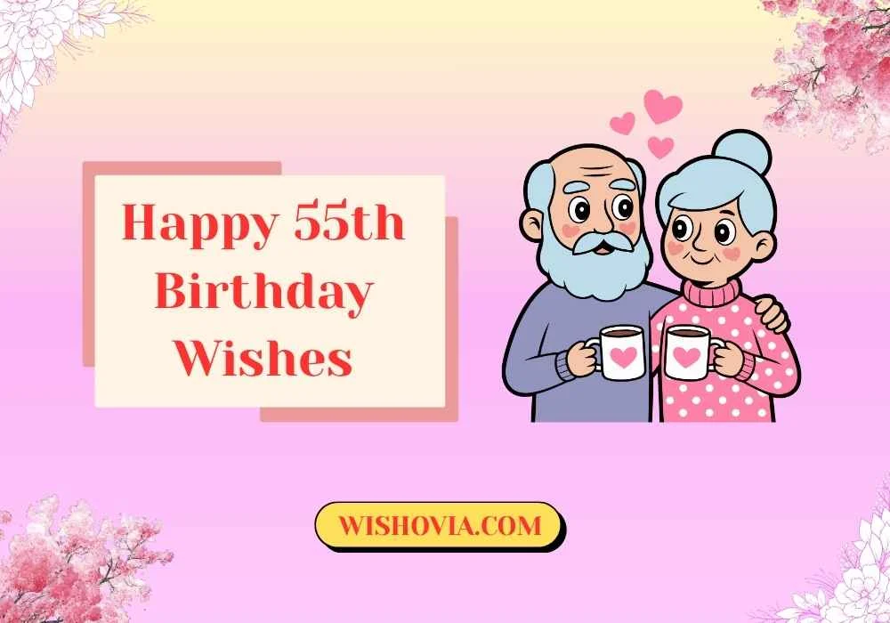 Romantic Happy 55th Birthday 