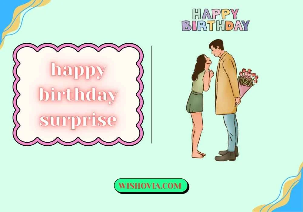 Romantic Happy Birthday Surprise