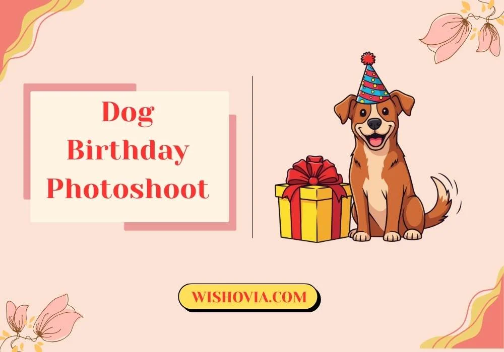 Simple Dog Birthday Photoshoot Poses