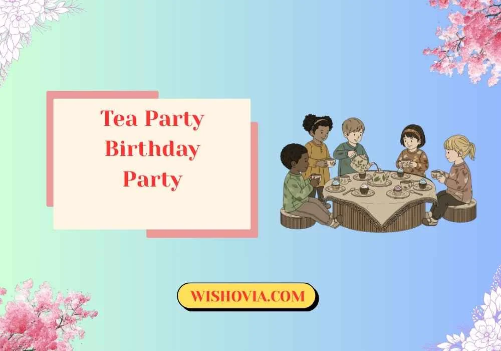 Tea Party Birthday Party Ideas for Kids 