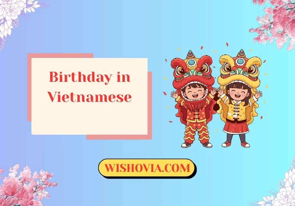 Vietnamese Birthday Wishes for Friends