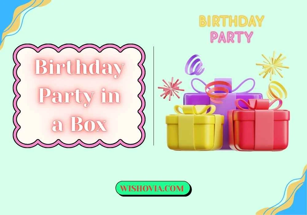 Affordable Birthday Party in a Box