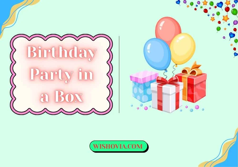 Birthday Party in a Box
