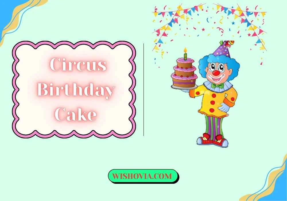 Circus Birthday Cake