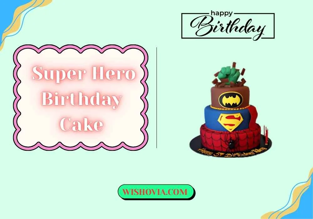 Creative Superhero Cake Decorations