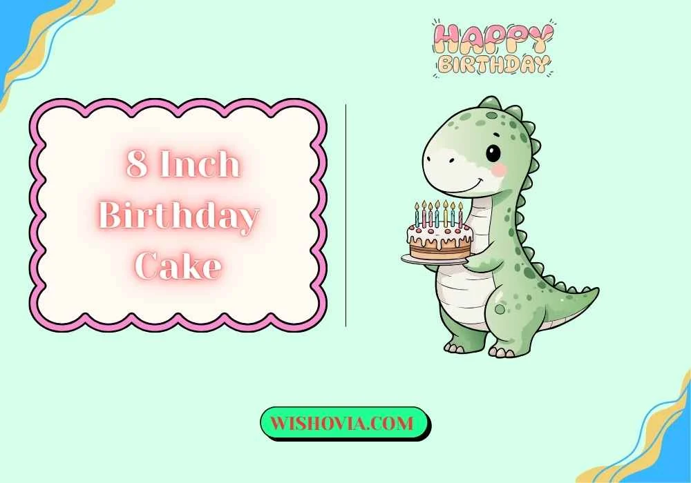 Cute 8 Inch Birthday Cake