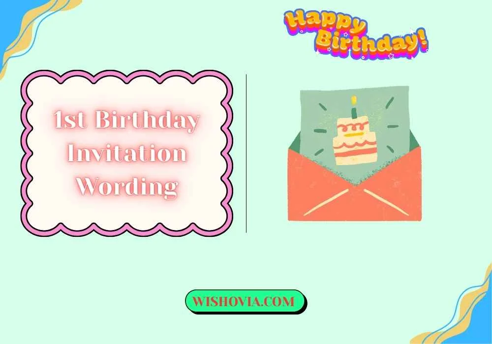 Formal 1st Birthday Invitation 