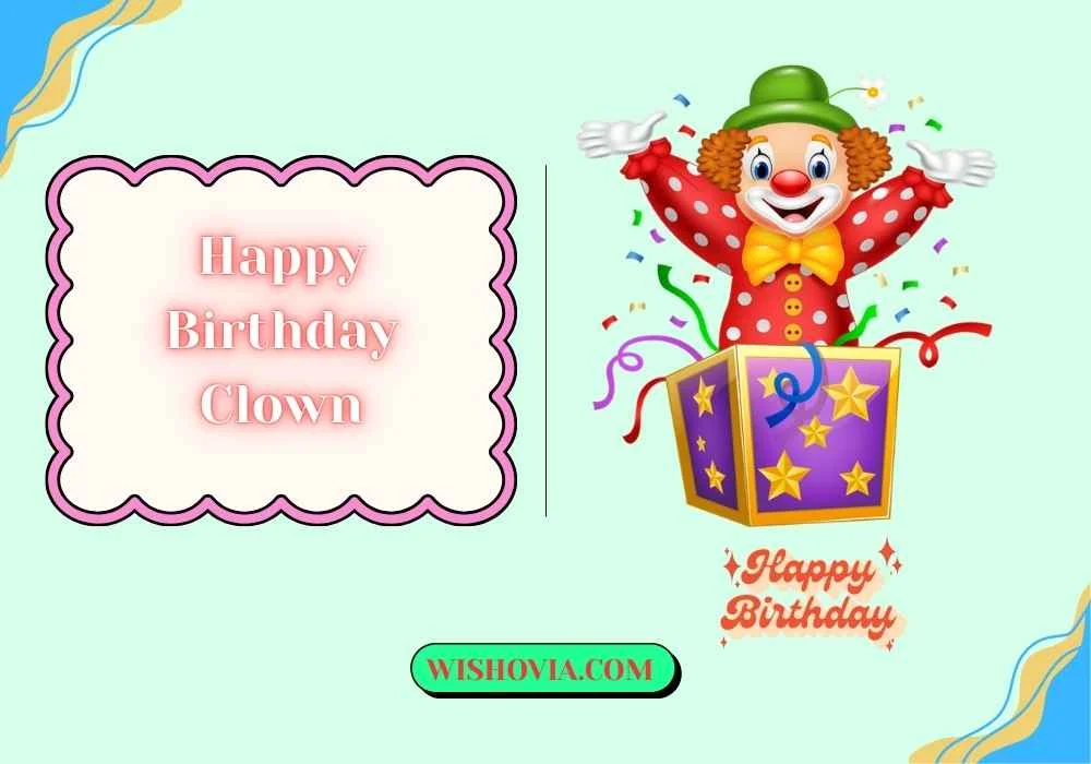 Happy Birthday Clown