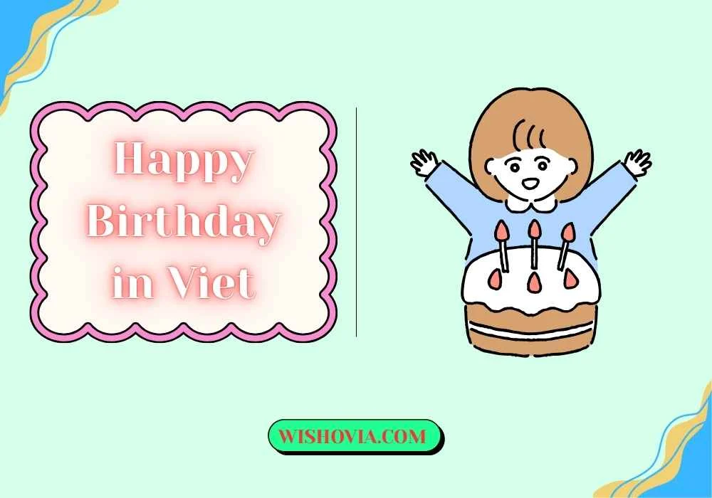 Happy Birthday in Viet