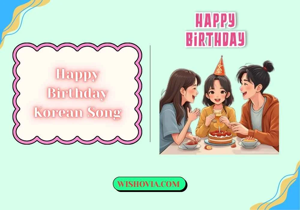 Korean Birthday Song for Friends