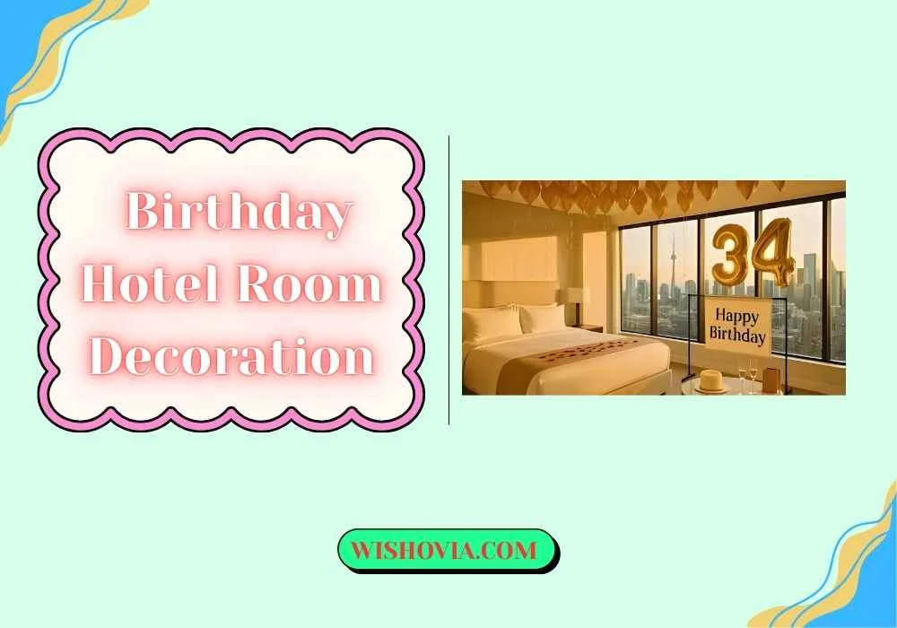 Luxury Birthday Hotel Room