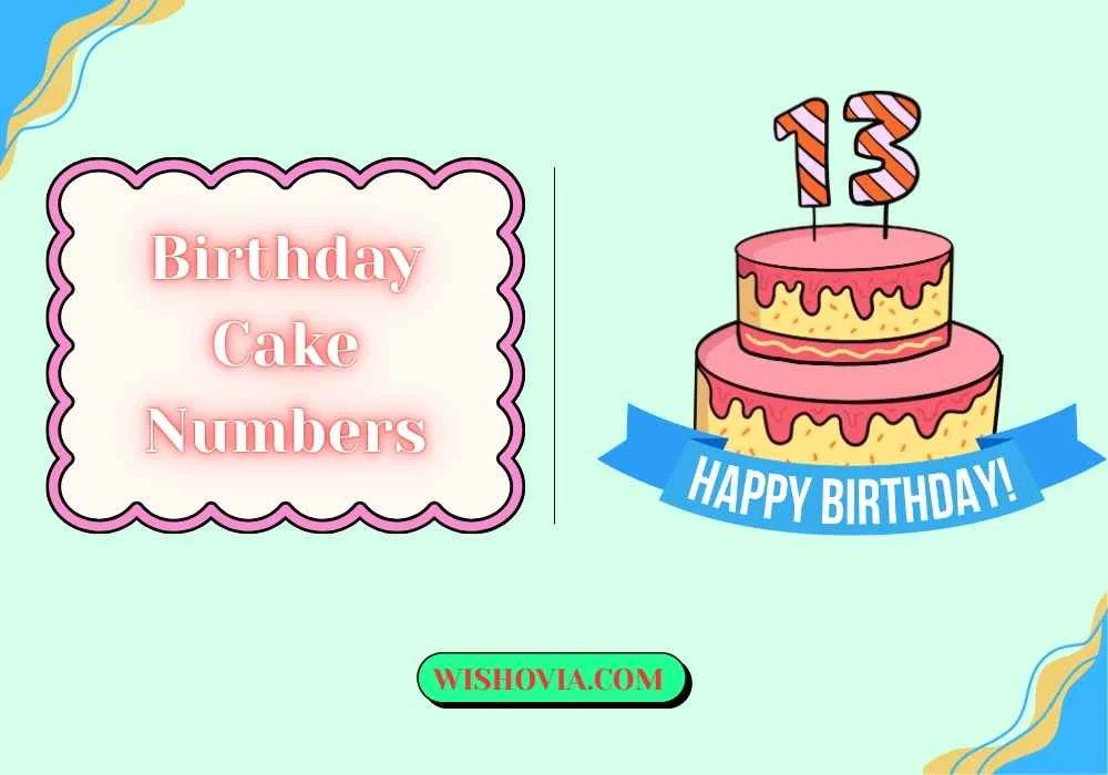 Number Birthday Cake Designs