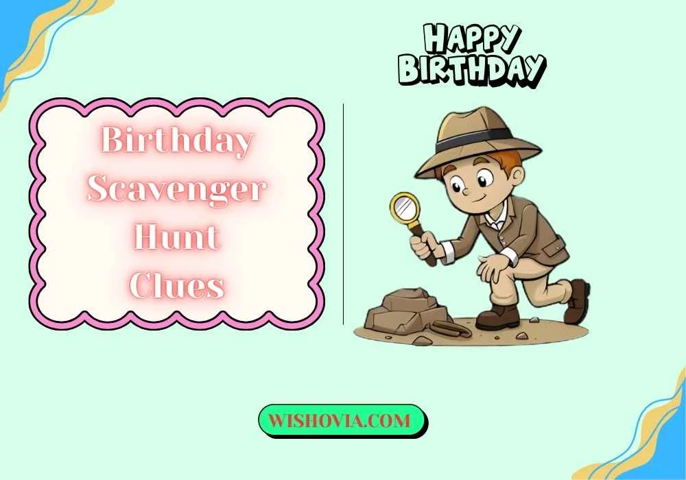 Personalized Birthday Scavenger Hunt