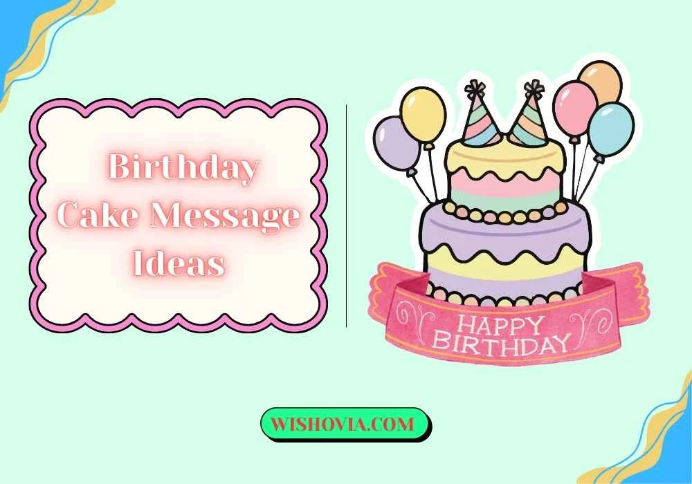 Sweet Birthday Cake Messages