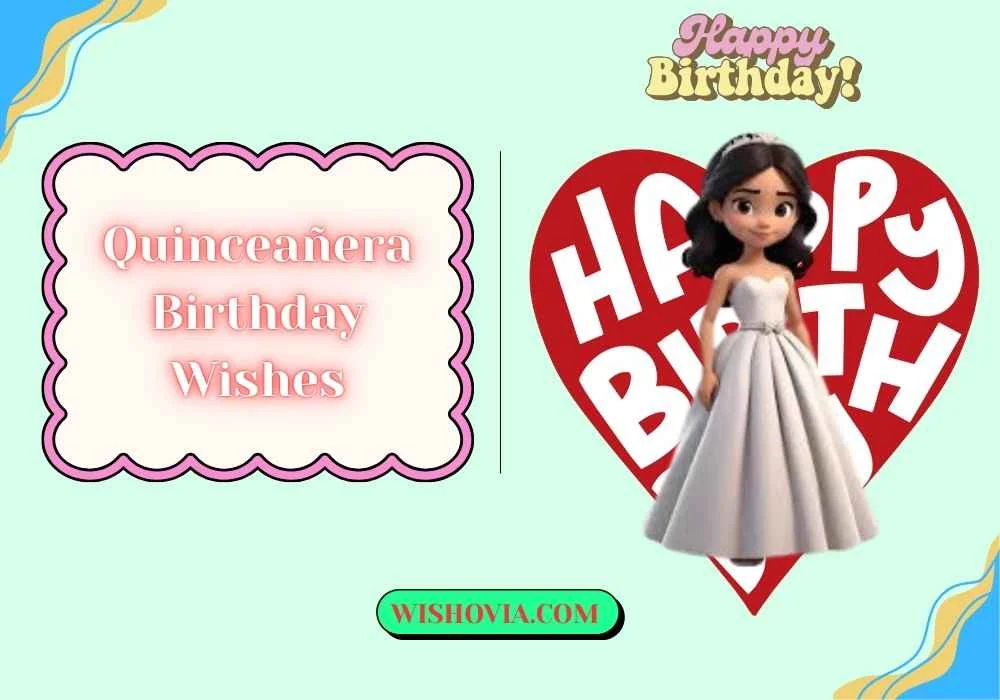 Sweet Quinceañera Birthday Wishes